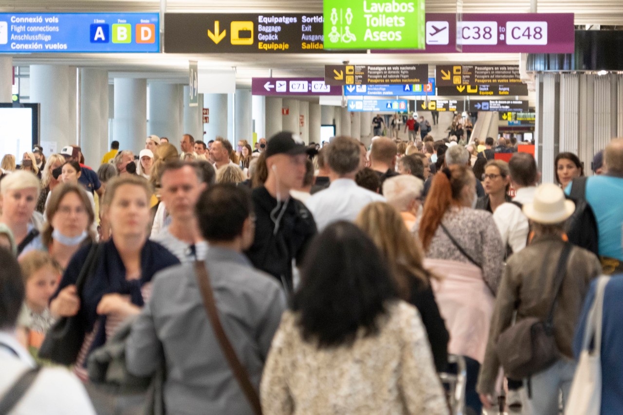 Urlaub auf Mallorca: An einem mallorquinischen Flughafen brach nun das totale Chaos aus. (Symbolbild)