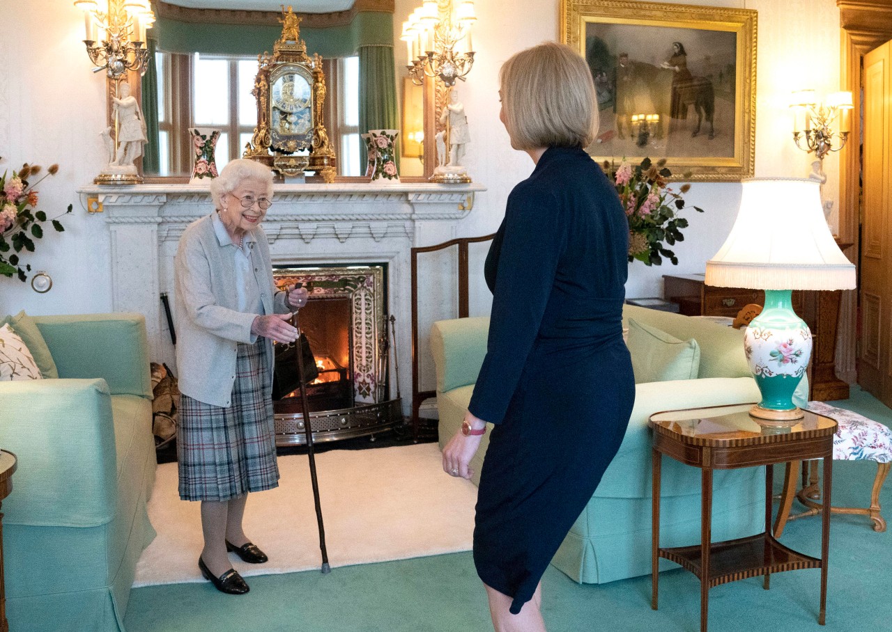 Queen Elizabeth II. empfing kurz vor ihrem Tod noch Premierministerin Liz Truss.
