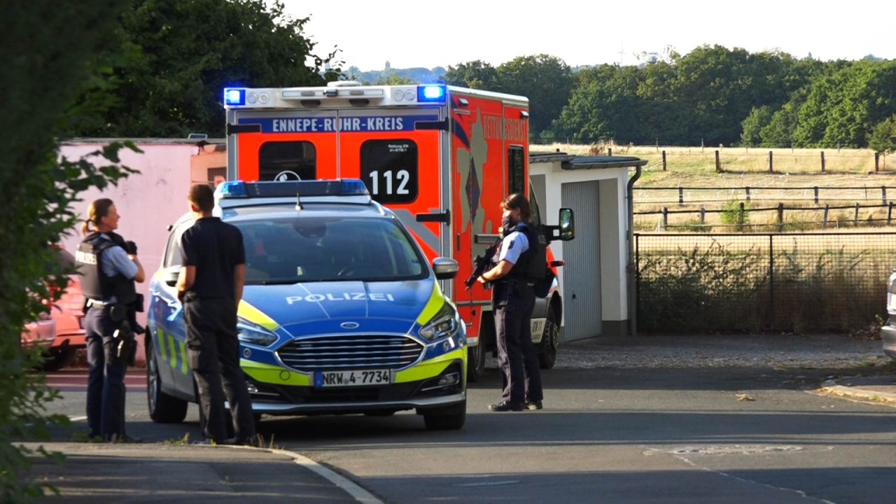 Ruhrgebiet: Eine Mordkommission ermittelt nach einer Gewalttat in Witten.