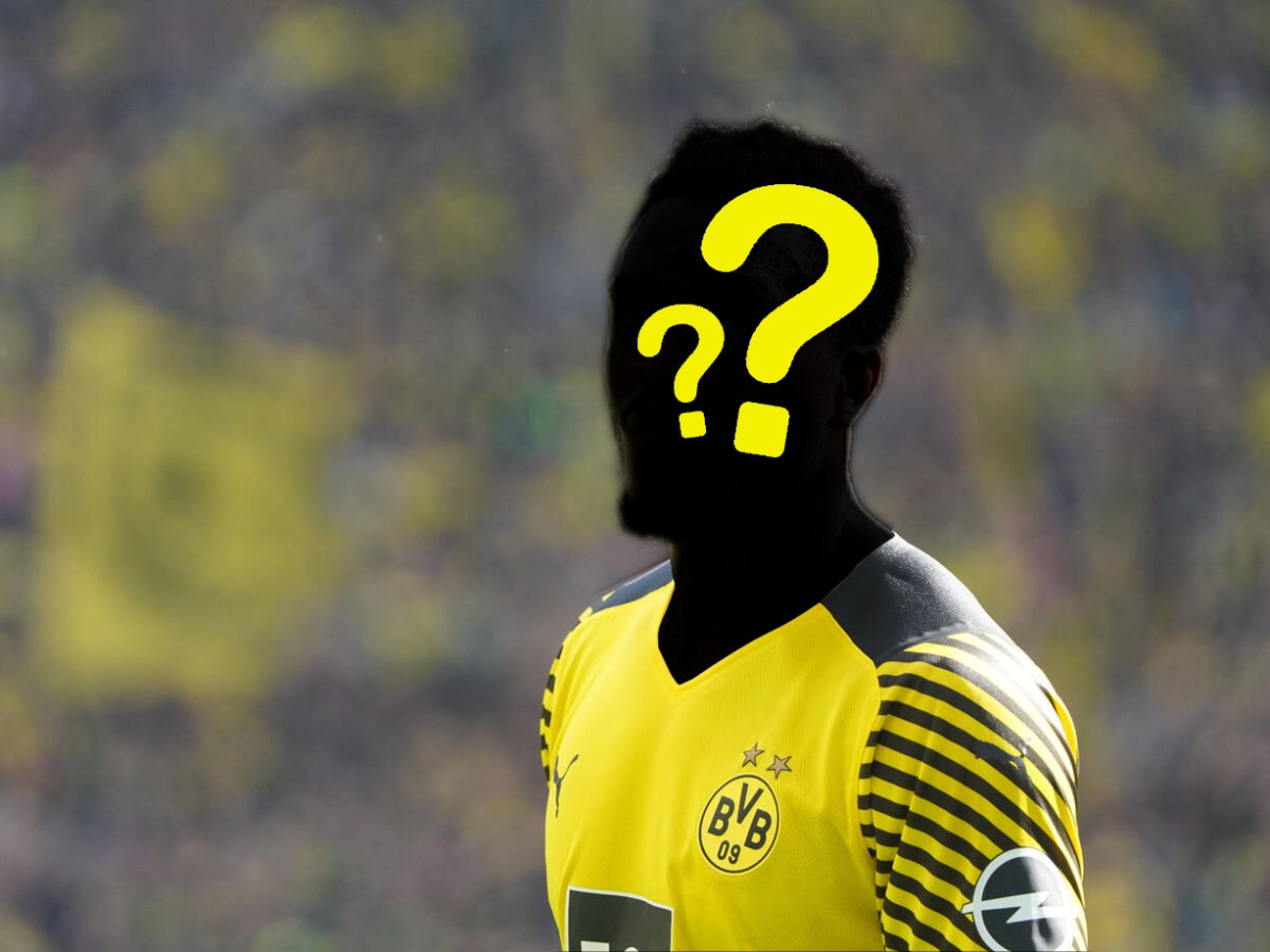 Borussia Dortmunds Dan-Axel Zagadou schaut ratlos.