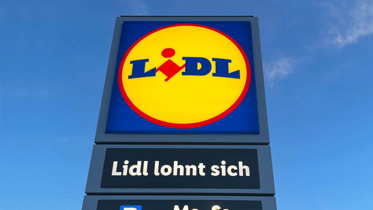 Lidl Schild