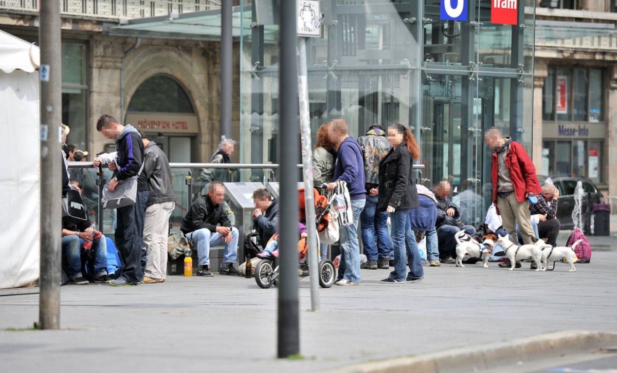 Trinkerszene, Essen.JPG