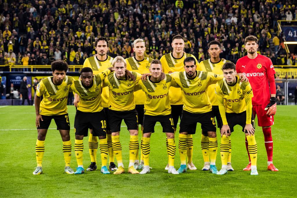 Dortmunds Aufstellung gegen Manchester City.