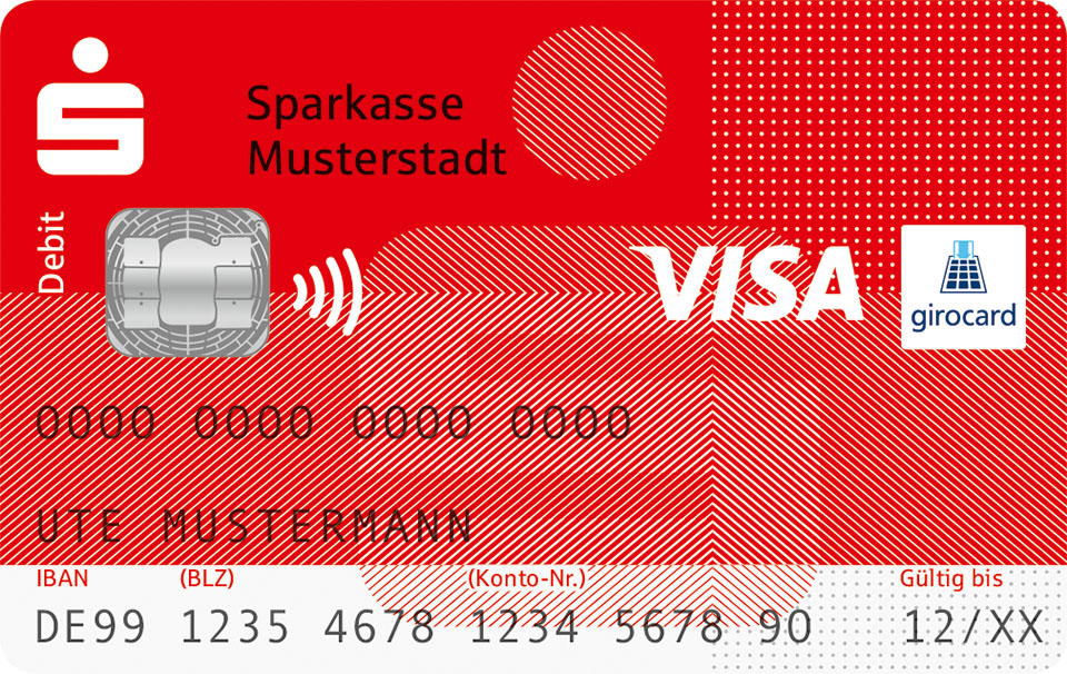 Sparkasse stellt neue Visa Debitkarte vor