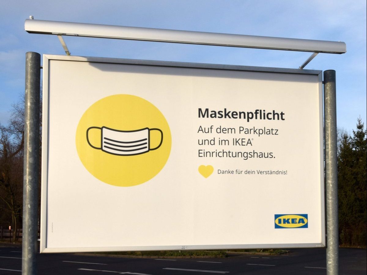 ikea maskenpflicht