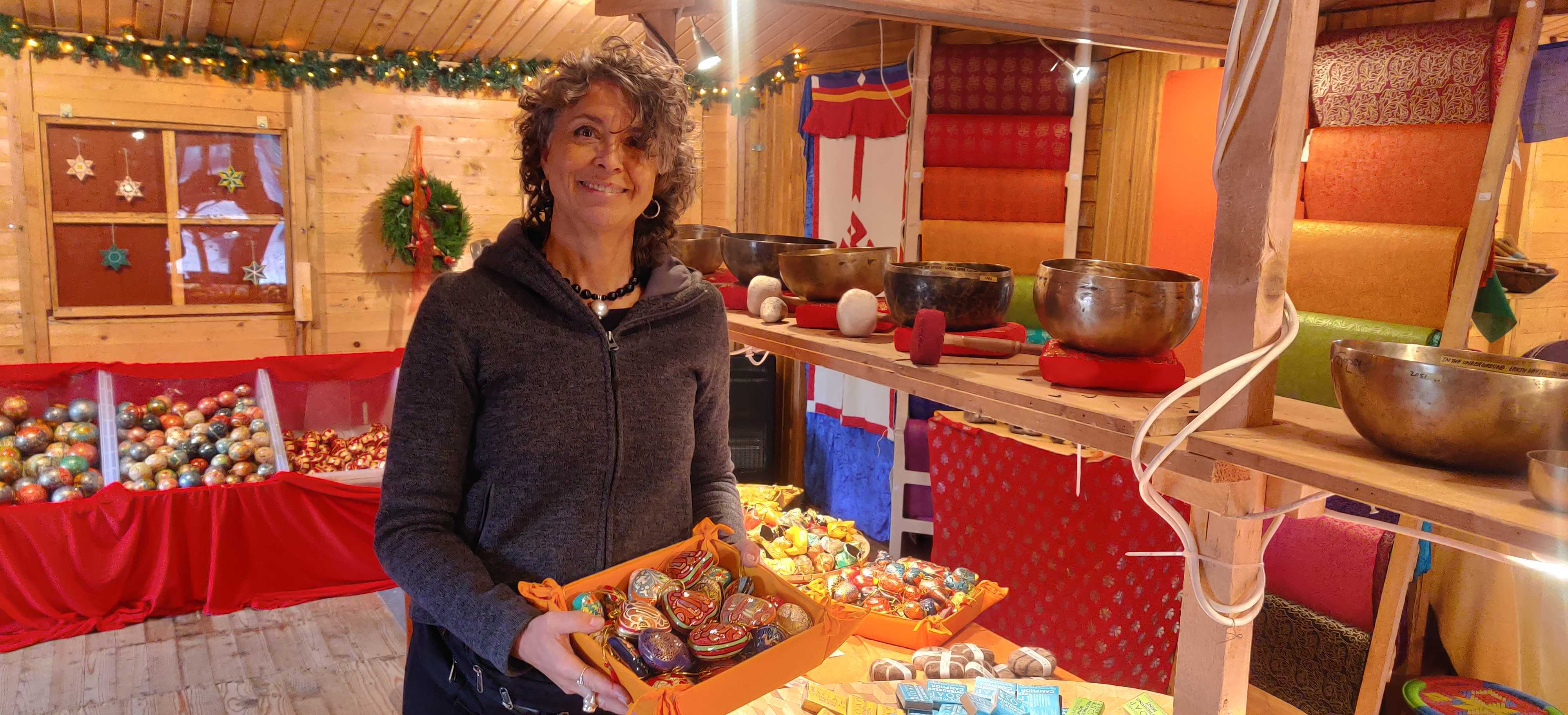 Weihnachtsmarkt Dortmund Doris Rindle von Ganesh Nepalhandel