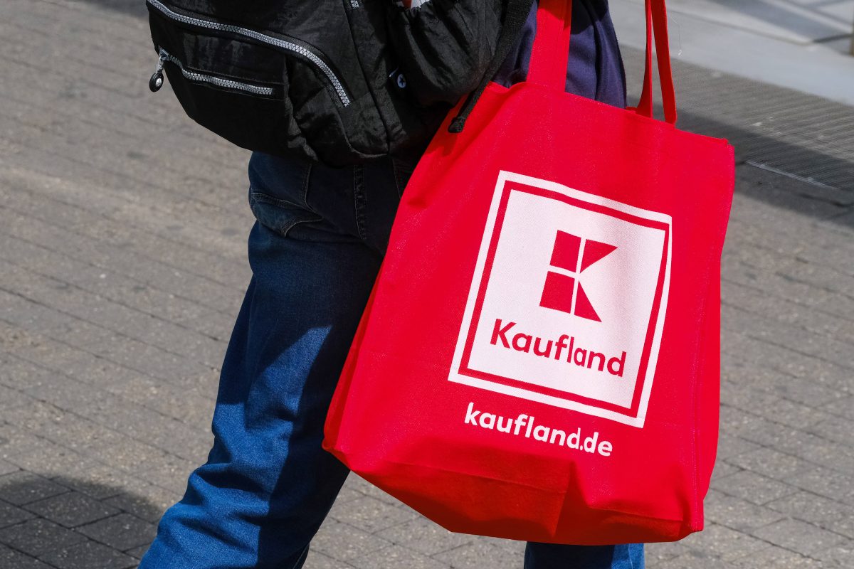 Kaufland Kunde Einkaufstasche