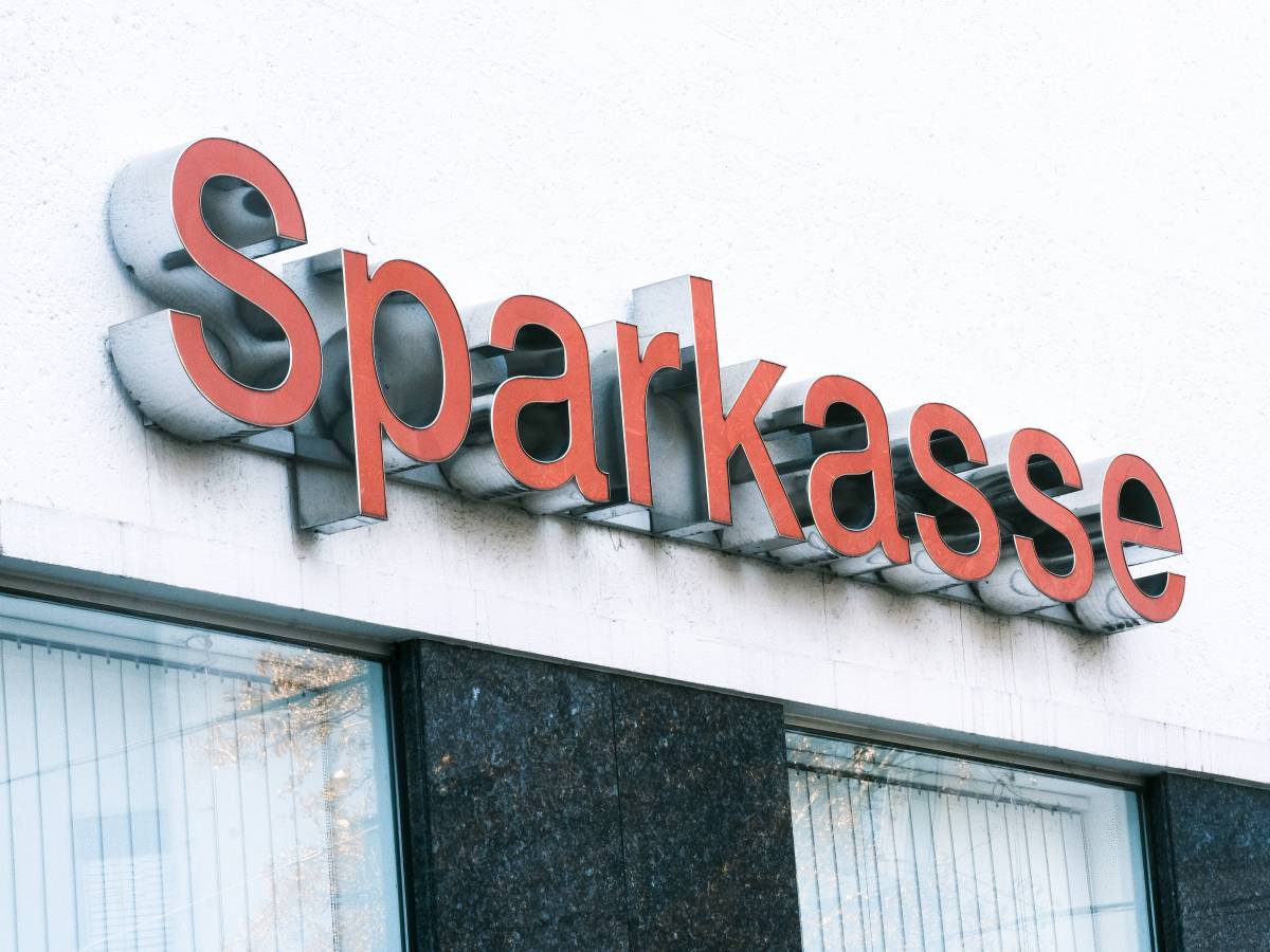 sparkasse: Logo der Bank