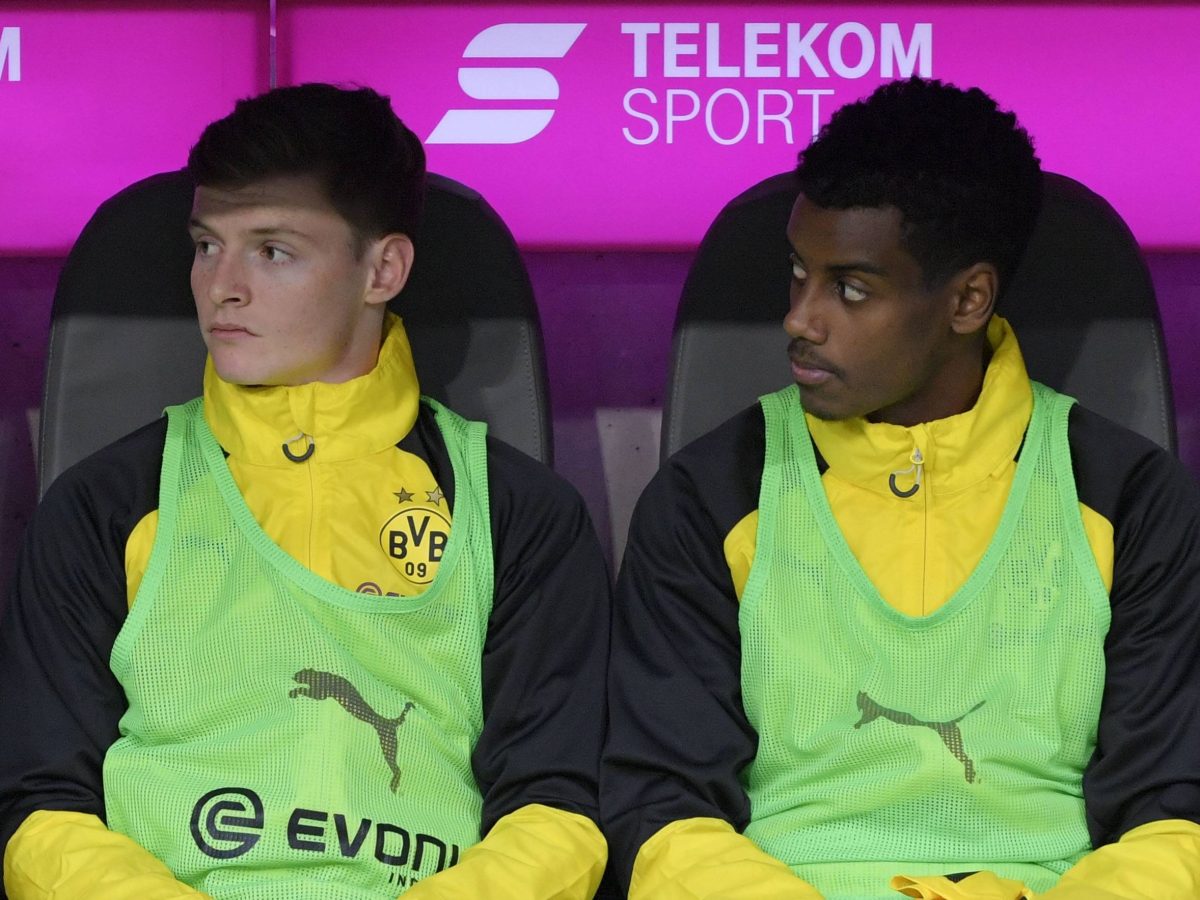 Borussia Dortmund: Alexander Isak (r.) ging erst nach seinem Wechsel durch die Decke.