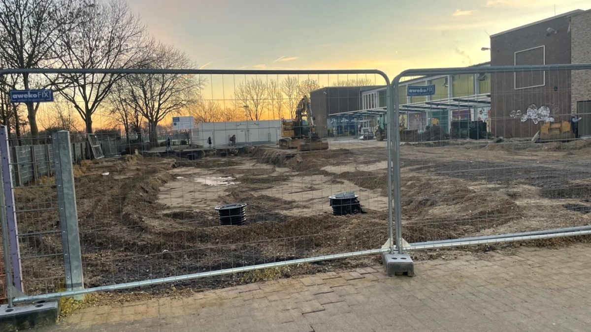 Essen-Frintrop Altfriedschule Baustelle