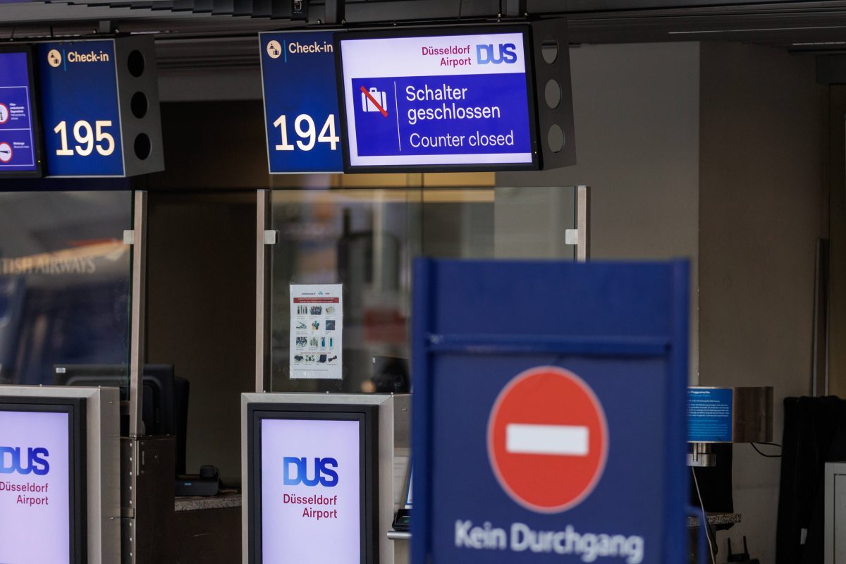 Flughafen Düsseldorf Streik