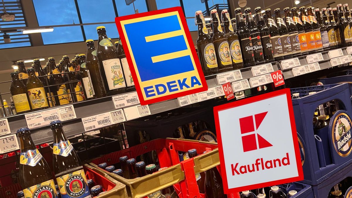 Kaufland, Edeka und Co. Bierregal