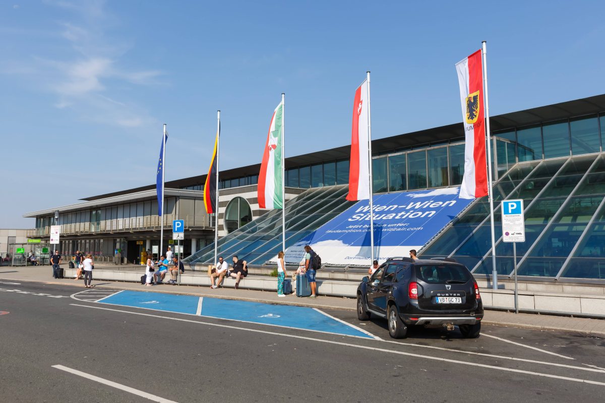 Flughafen Dortmund Außenansicht