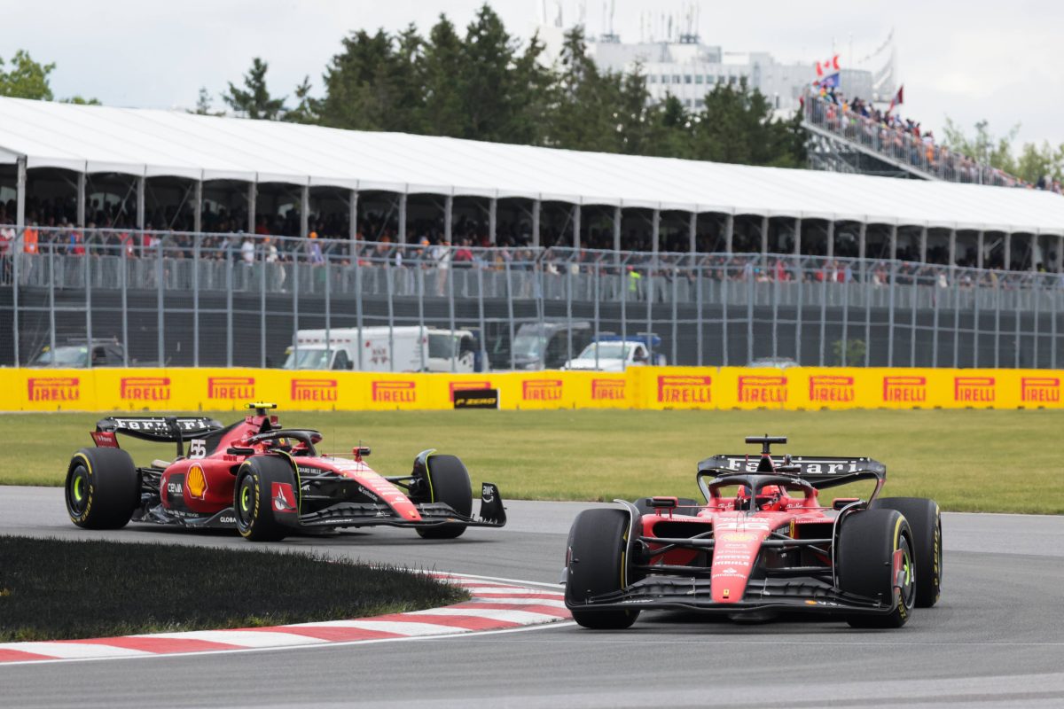 Ungläubige Gesichter bei der Formel 1 in Kanada.