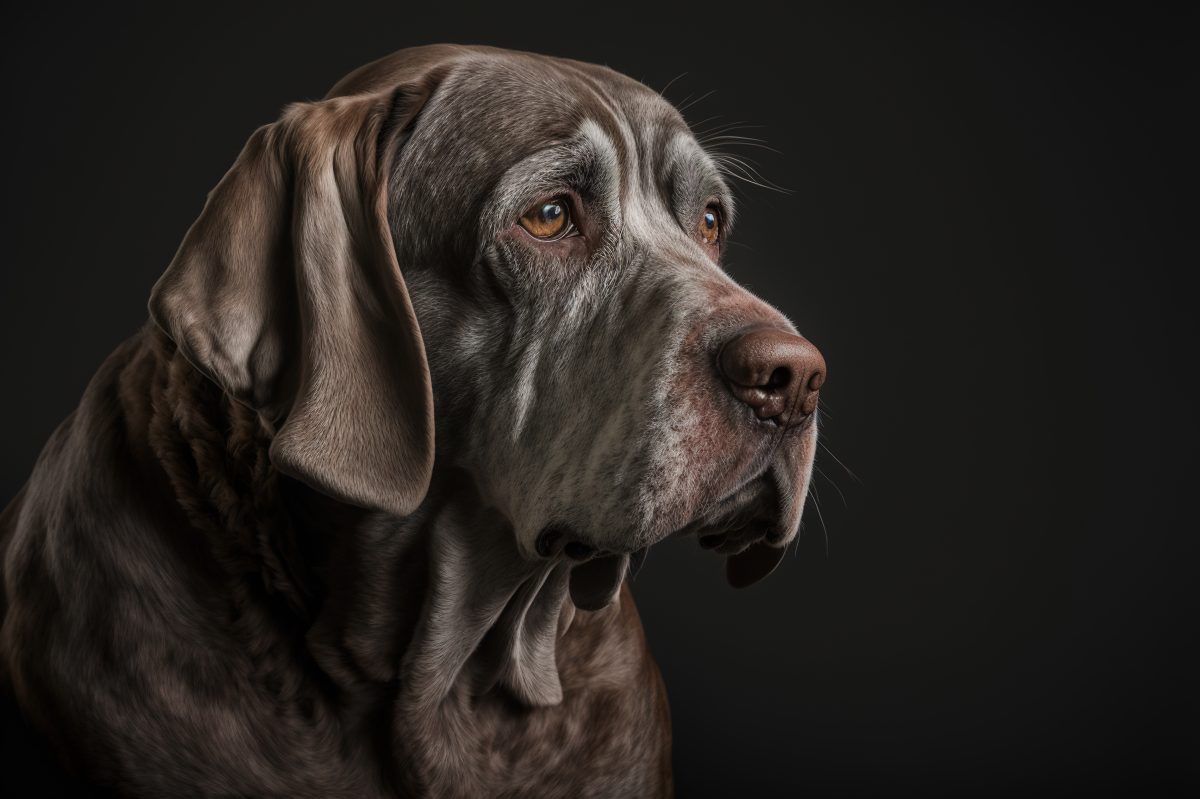 Hund in Dortmund ist nach der Demenz-Erkrankung von seinem Frauchen auf ein neues zu Hause angewiesen. Die Tierschutzorganisation Arche e.V. hilft dabei.