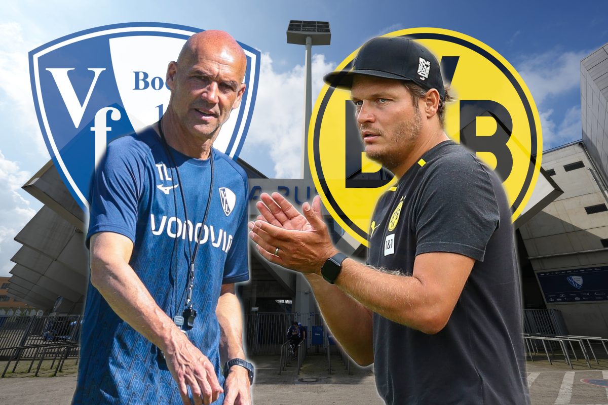 Der VfL Bochum und Borussia Dortmund liefern sich einen heißen Kampf.