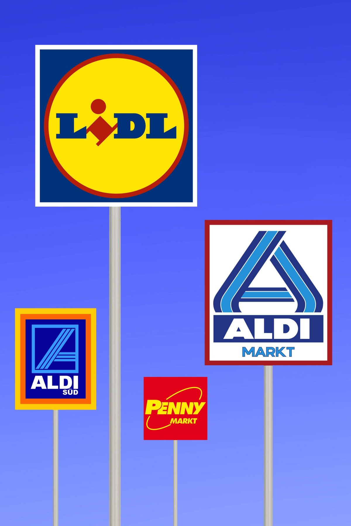 Aldi, Lidl und Co.: Laut dem SWR-Marktcheck kosten alle Eigenmarken bei den jeweiligen Supermärkten gleich. Wer also sparen will, der muss die Angebote der Markenartikel vergleichen.