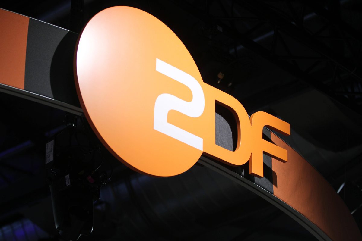 Das ZDF macht eine Show-Ankündigung.