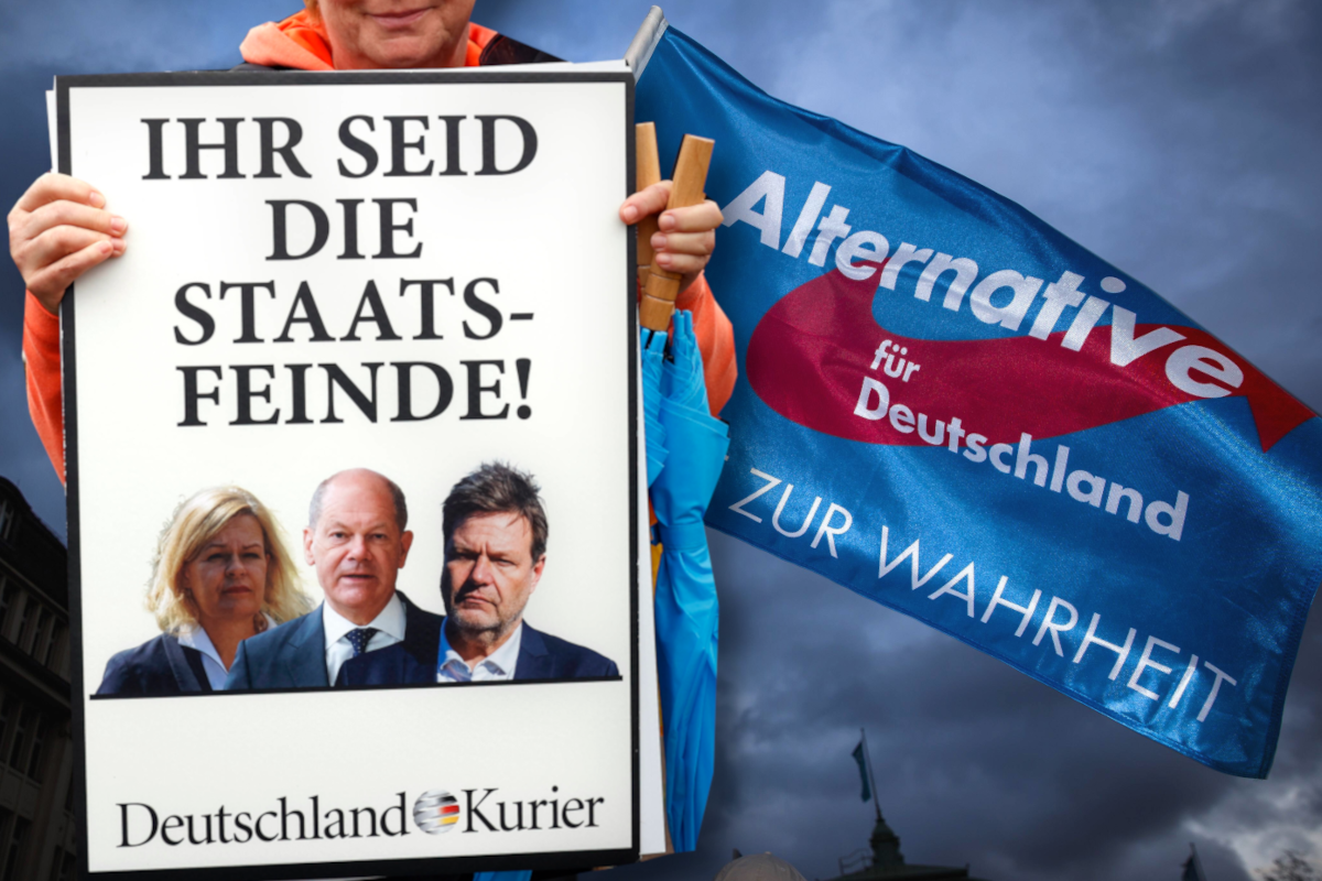 Nicht nur rechts, sondern rechtsextrem: Viele AfD-Wähler.