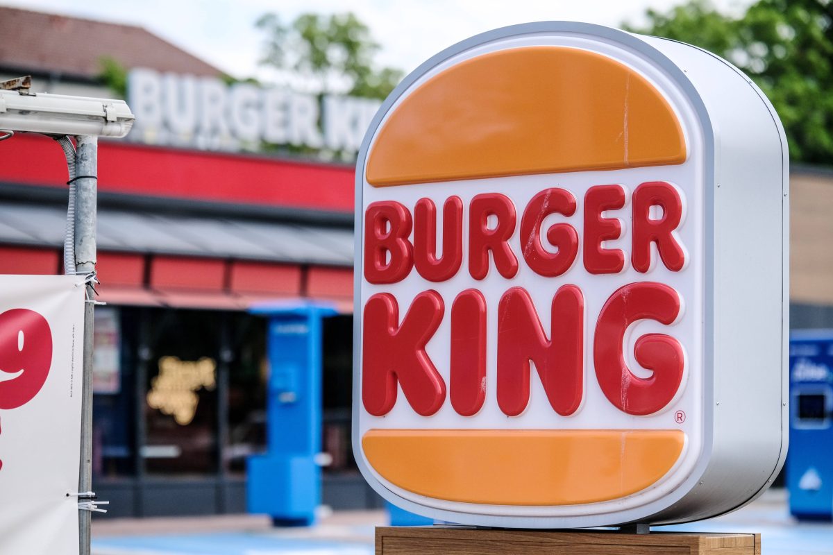 Burger King präsentiert einen neuen Burger.