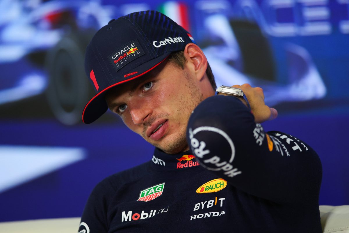 Das hört Max Verstappen in der Formel 1 nicht gerne.