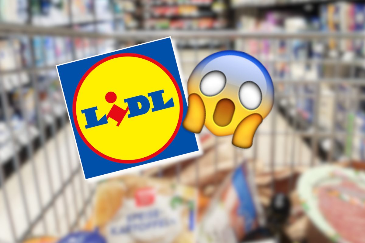 Beim Kauf eines Kinderprodukts stutzen viel Lidl-Kunden in GroÃŸbritannien.