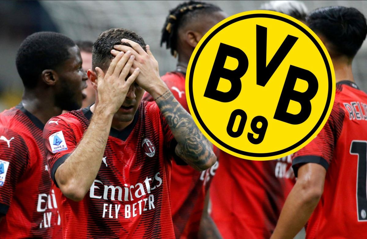 Christian Pulisic vom AC Mailand bejubelt ein Tor, ehe es am Mittwoch gegen seinen Ex-Verein Borussia Dortmund geht.