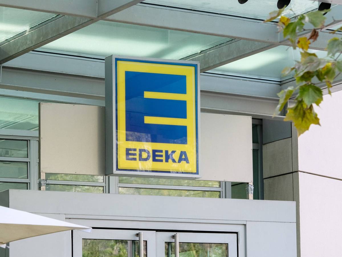 Edeka: Schild sorgt für Aufruhr