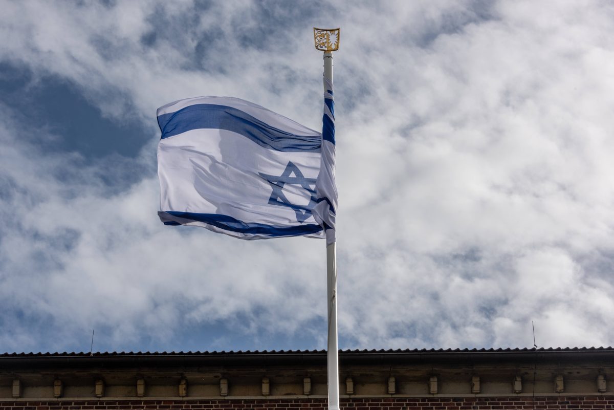 Ruhrgebiet Israel-Flagge