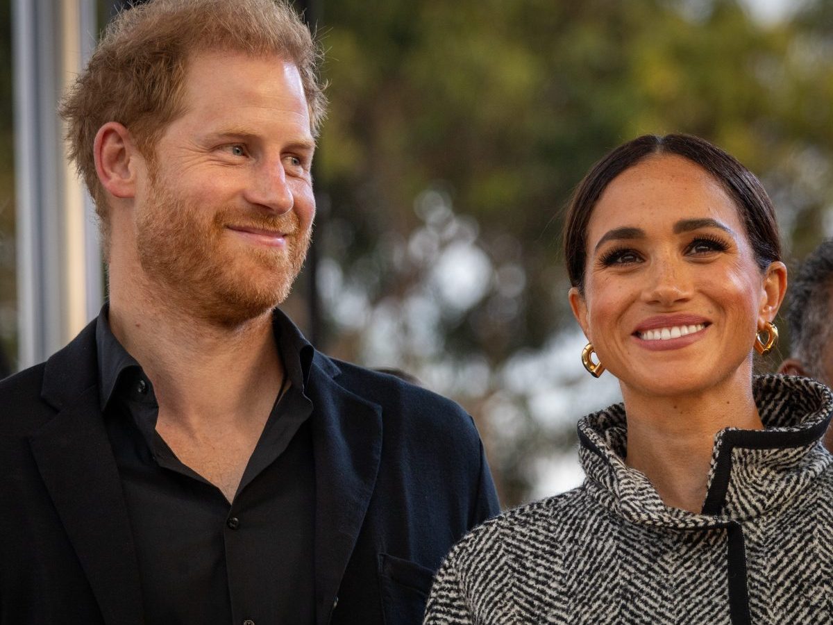 Prinz Harry und Meghan Markle wurden mit ihren Kindern fotografiert.