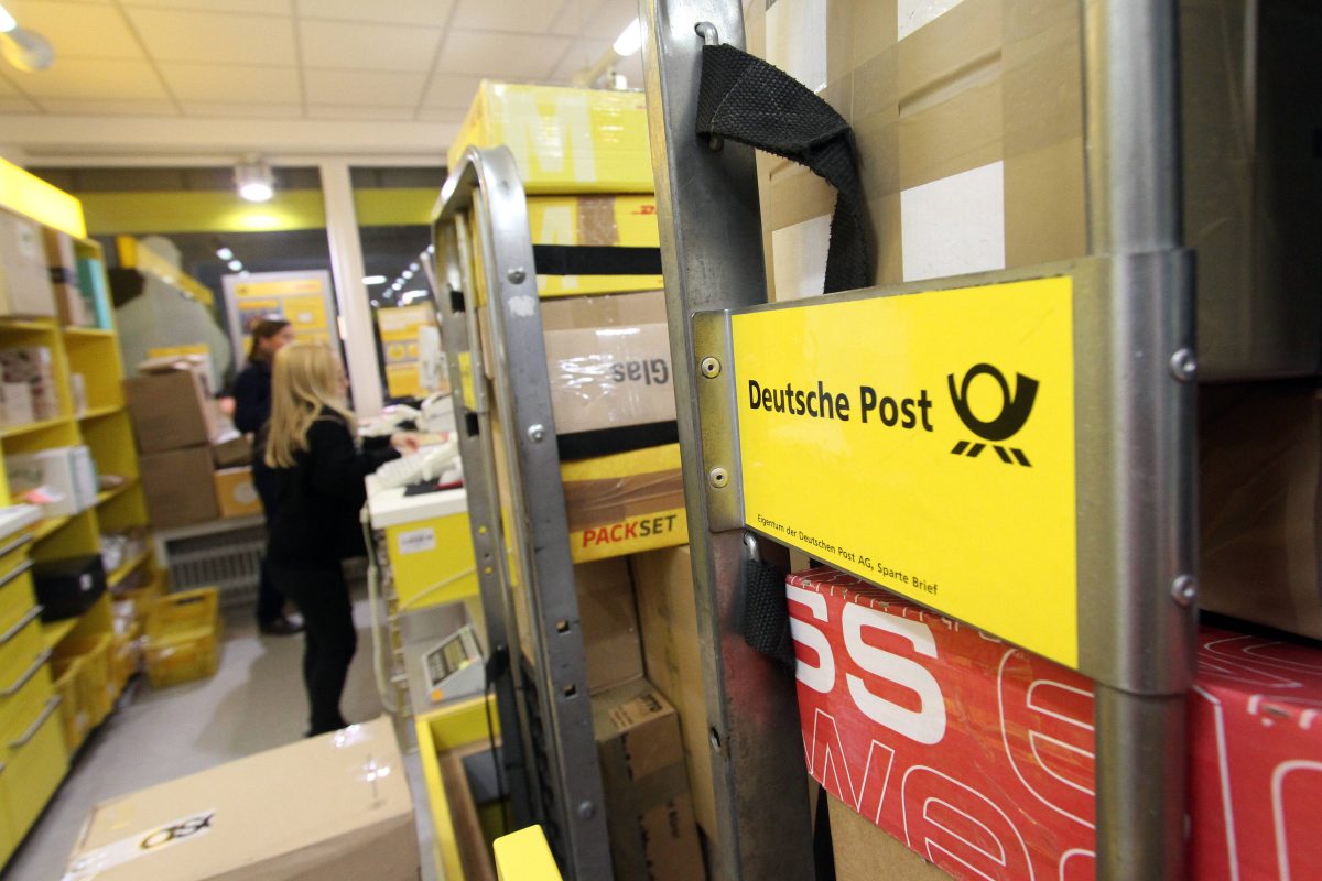 Ein Paket sorgte bei der Deutschen Post für Aufruhr. (Symbolfoto)