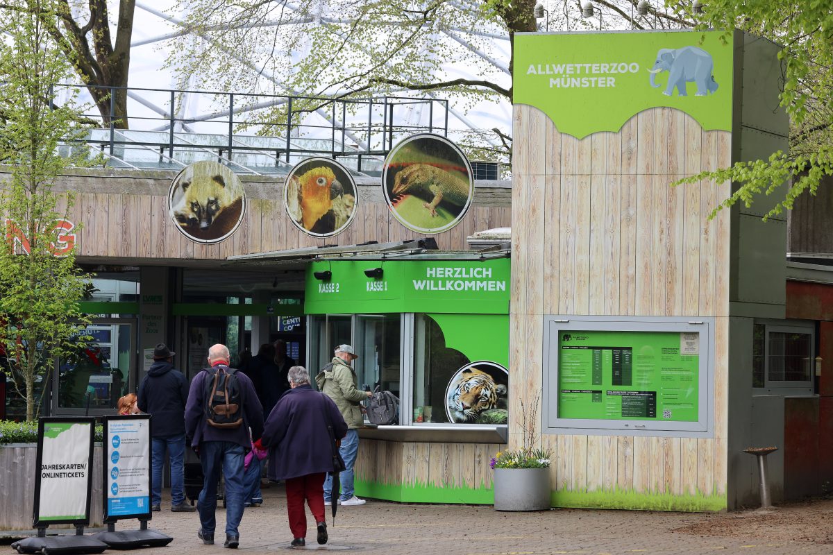 Der Allwetterzoo Münster arbeitet jetzt mit Marché Mövenpick als neuem Gastronomiepartner zusammen.