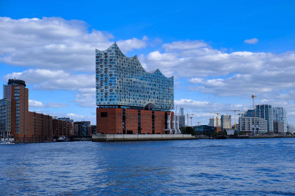 Die Elbphilharmonie in Hamburg.