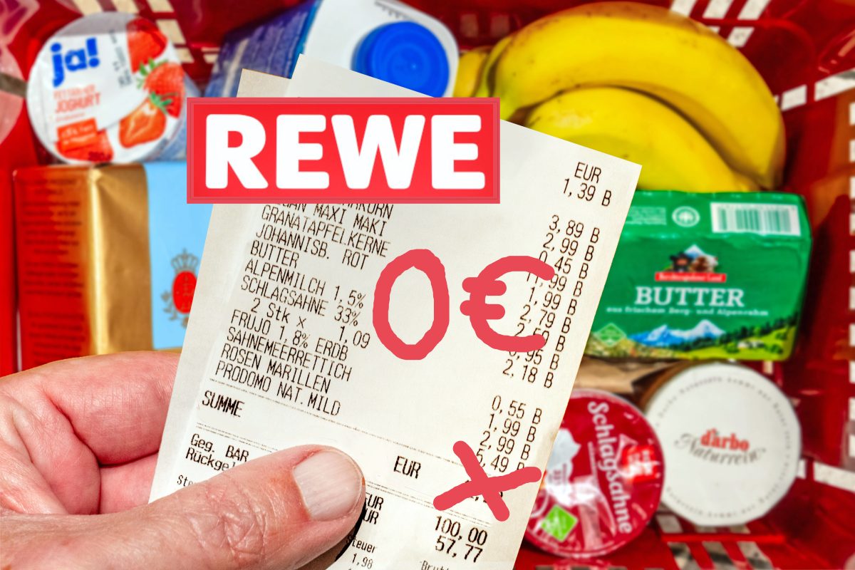 Rewe Rechnung Lebensmittel