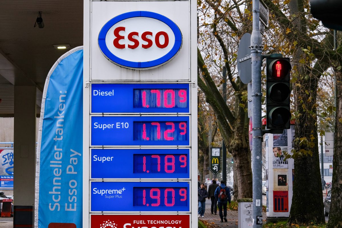 Spritpreise Tankstelle Esso