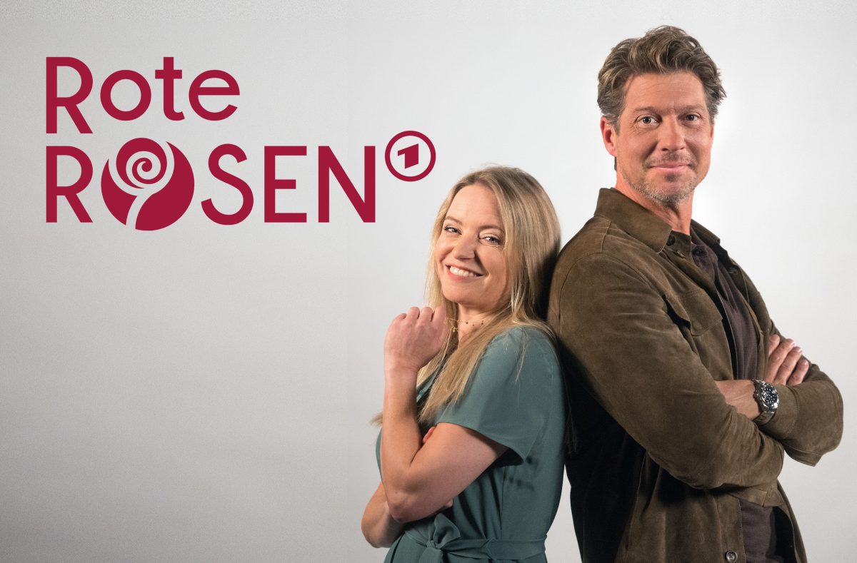 Diana Staehly und Sebastian Deyle sind die neuen in der ARD-Show "Rote Rosen".