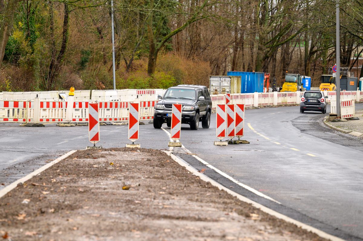 Bochumer beschwert sich über Baustelle.