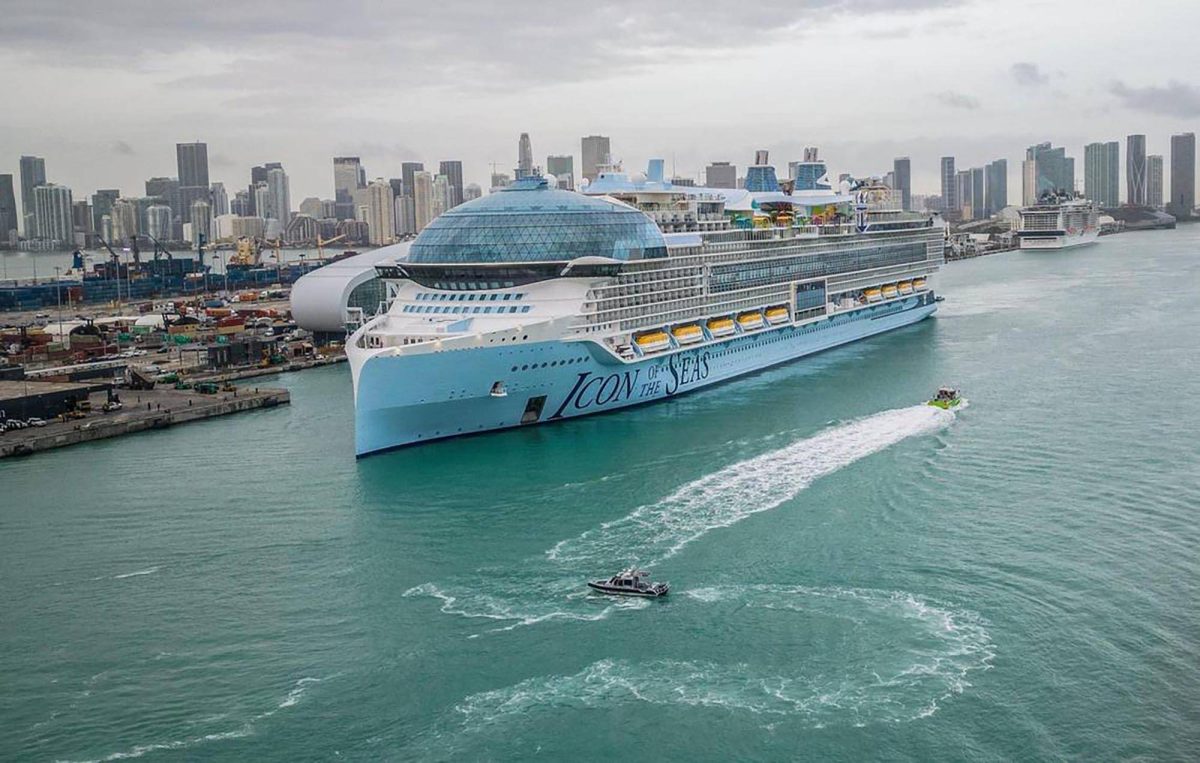 Kreuzfahrt: Icon of the seas erregt Aufmerksamkeit. Experten kritisch