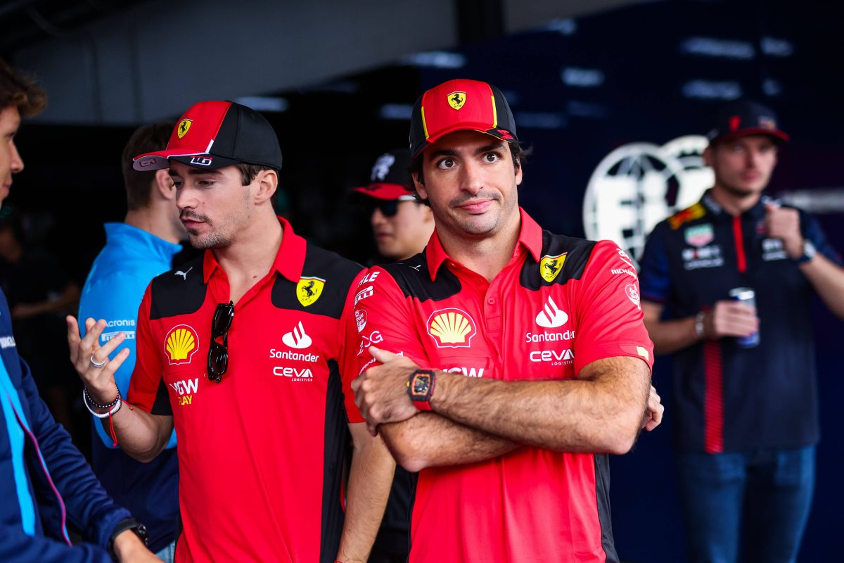 Formel 1 Sainz Leclerc Ferrari