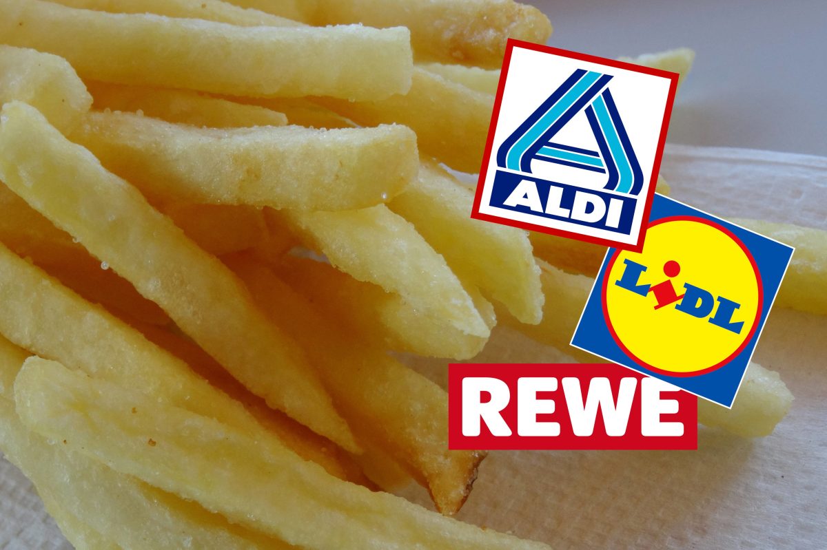 Wer kann leckeren Pommes von Aldi, Rewe und Co. schon widerstehen.