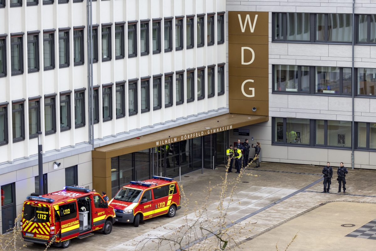 Bei dem Amoklauf in Wuppertal wurden mehrere Schüler verletzt.