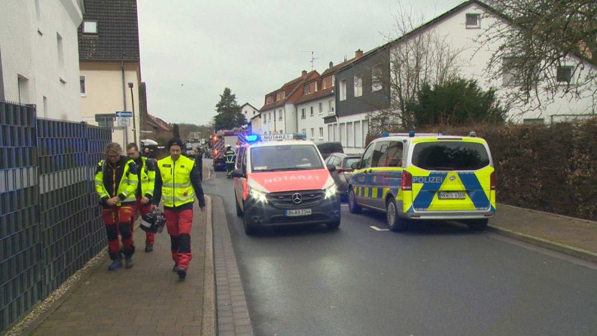 Vermeintlicher Messerangriff in Bönen.