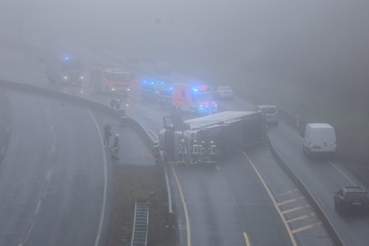 A45 Unfall