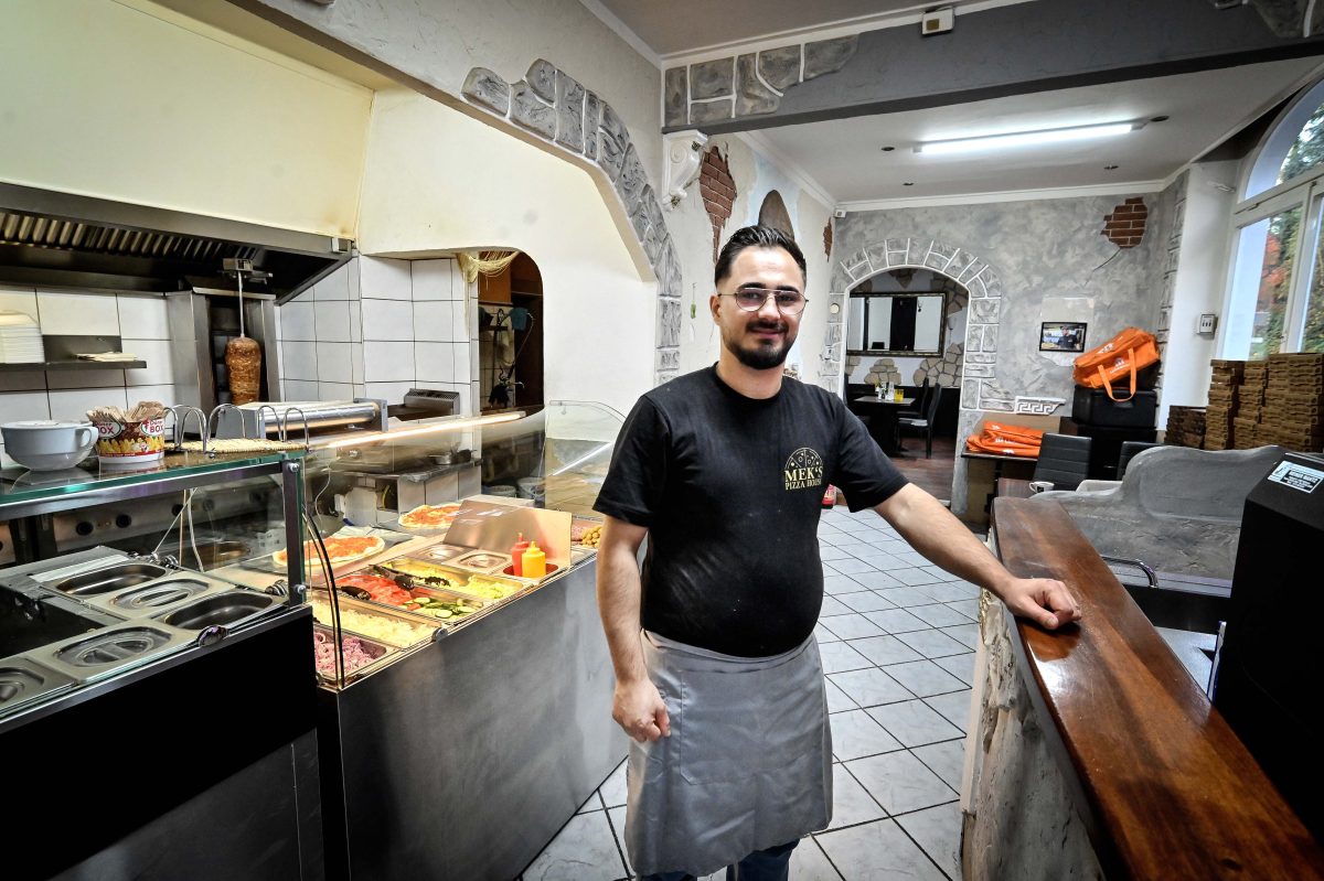 Der Inhaber von Mek's Pizza House Mervan Akkoyun