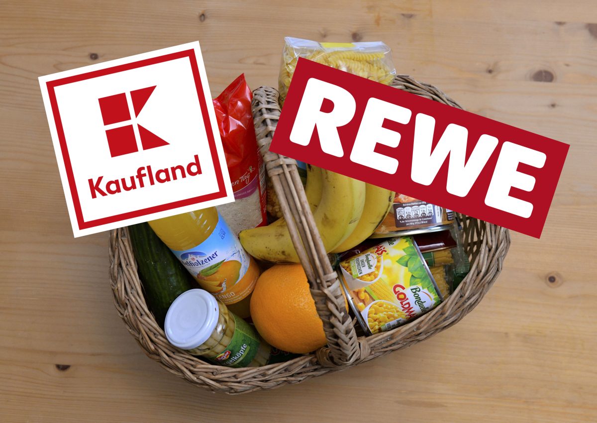 Kunden von Rewe, Kaufland und Co. sind überrascht über teure Preise trotz schrumpfender Inflation.