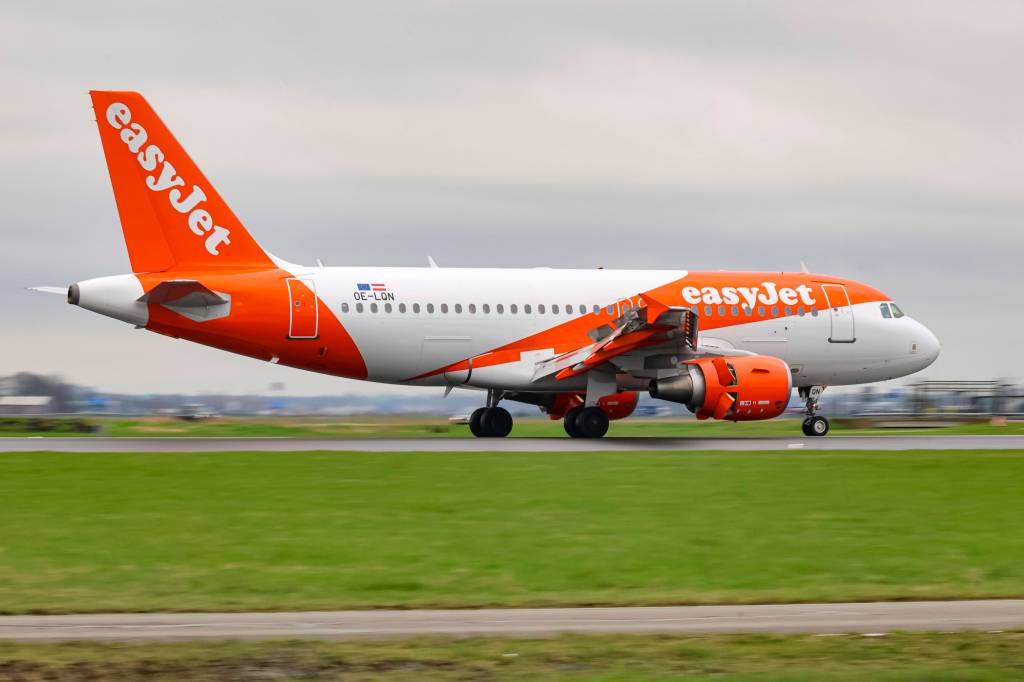 easyJet Flugzeug