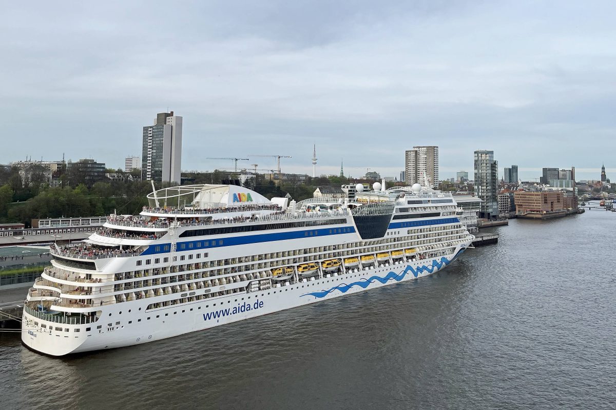 Kreuzfahrt-Passagiere werden diese VerÃ¤nderung in dem deutschen Hafen sofort bemerken.