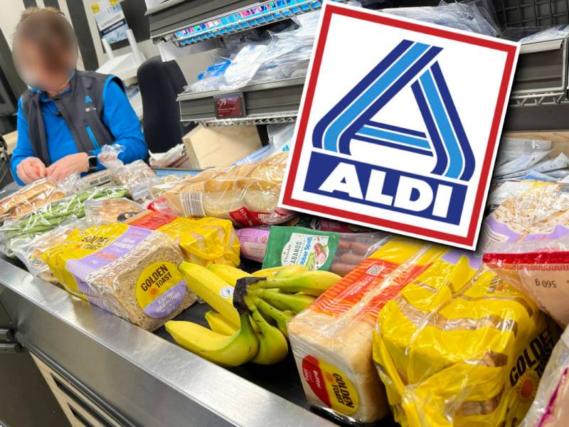 Aldi-Kassierer blickt auf Kassenbon – er kann nicht fassen, was er darauf erblickt