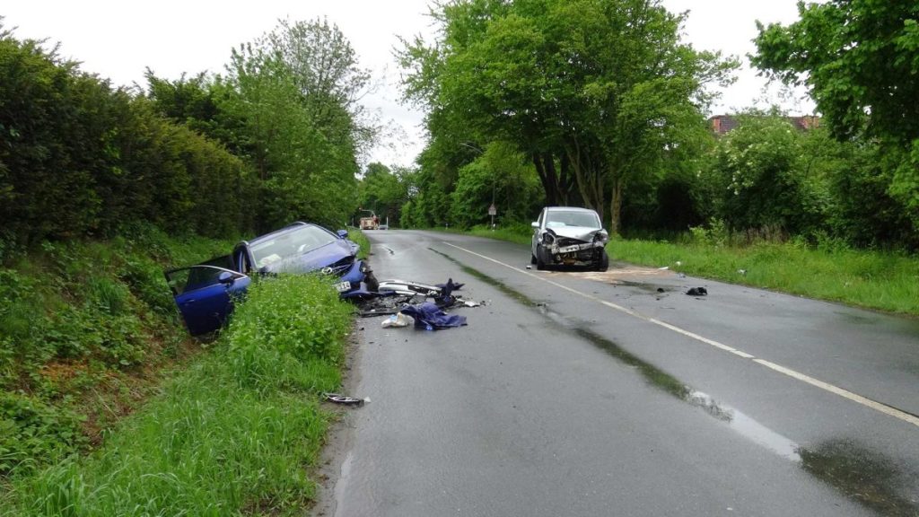 Schwerer Unfall in Castrop-Rauxel.