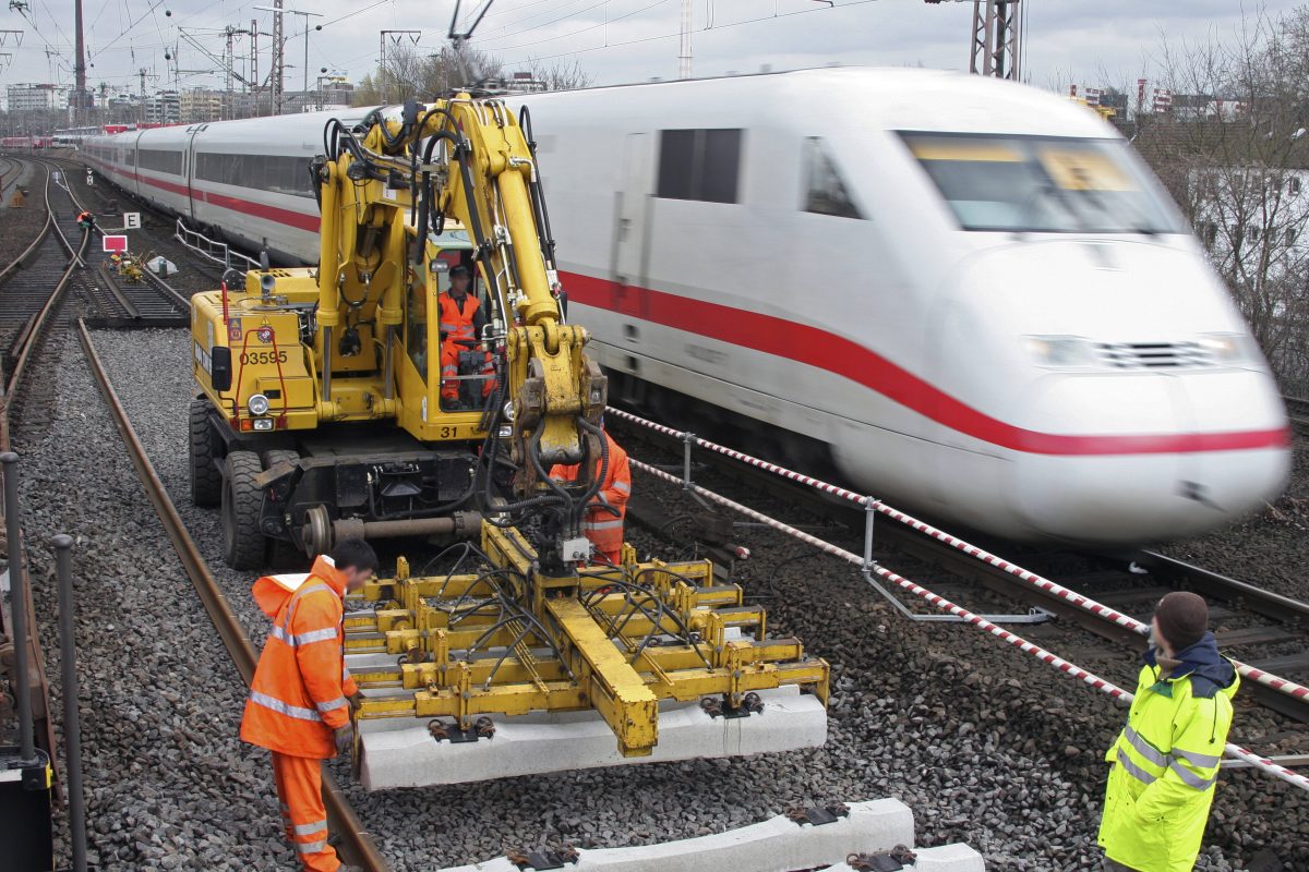 Viele Baustellen bei der Deutschen Bahn in diesem Sommer.